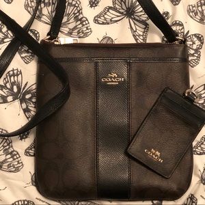 Coach Messenger Bag with matching Card Slot Wallet